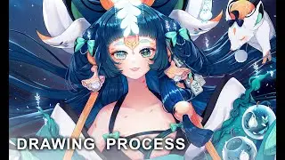 [SPEEDPAINT]  Lakota Goddess (Paint Tool SAI)