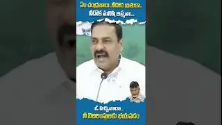 ఏం చంద్రబాబు..నీదొక బ్రతుకా..నీదొక మనిషి జన్మనా...#kakanigovardhanreddy #chandrababu #apnews