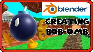 Let's create a Bob-Omb in Blender
