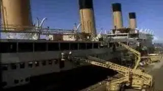 Titanic movie set