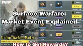 Surface Warfare: Market Event Explained | How to Get Compass Tokens Cod Mobile 2023