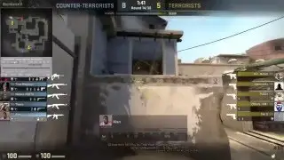 Как принимать точку Б на de mirage | How to take point B on de mirage | Games Vine