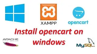 How to Install the OpenCart on windows with XAMPP 
