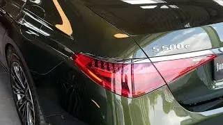 Какая красота. Зелёный Mercedes #shorts