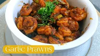Reastaurant style Chilli garlic Prawns recipe