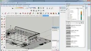 711-  Floor Slab modeling using SketchUp's 