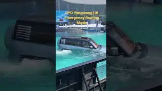 😱🇨🇳BYD U8 на воде  #shortsvideo #automobile #avto #reels #onthisday #autoindustriya
