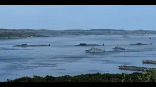 Видео с военного парада Дня ВМФ 2024 года из г. Североморска будет!