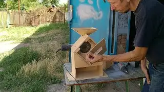Мельница из болгарки, для цельнозерновой муки.