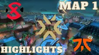 [PLAYOFFS] XSET vs FNC Map 1 (Pearl) Full Game HIGHLIGHTS - VCT Champions Istanbul | XJL Clips