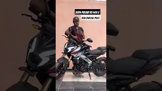 2024 Bajaj Pulsar NS 400 Z Onroad Price #shorts #viral