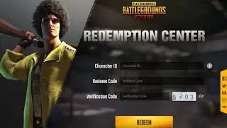 Today New PUBG Mobile redeem code | PUBG new redeem code