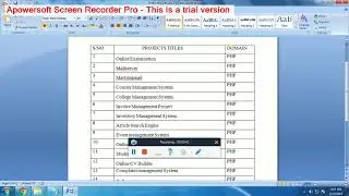 IEEE 2017-2018 PHP MINI PROJECTS TITLES
