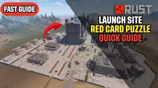 [Rust] Launch Site Red Keycard Full Puzzle Walkthrough Rematch Fast and Easy