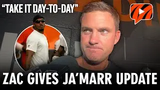 Zac Taylor on Ja'Marr Chase Missing Bengals Practice, Week 1 Expectations