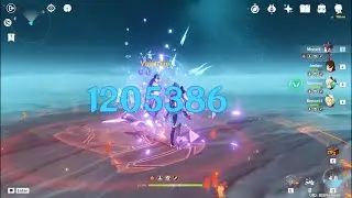New combo C0 Mona 1 Million damage (with tutorial)