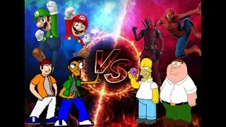 Mugen Request Team Pepito vs Team Homer