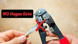 La MEJOR Técnica para PONCHAR un Cable de Red UTP - RJ45