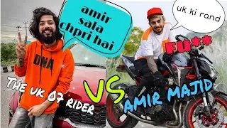 The UK07 Rider VS Aamir Majid || Controversy || Aamir majid diss UK ki Rand