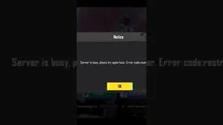 server is busy please try again later error code restrict area bgmi | bgmi login problem today 
