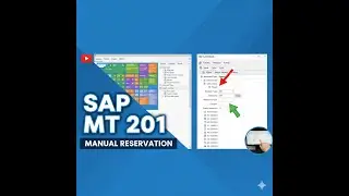 How to Create Reservations in SAP S/4HANA | Movement Type 201 Step-by-Step