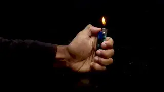 Beautiful Slow Motion Lighter Flames