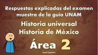 Guía Historia Universal y de México UNAM Área 2 - Respuestas explicadas
