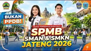Persiapan  SPMB Jateng 2026 2027 #spmb #jateng #spmbjateng