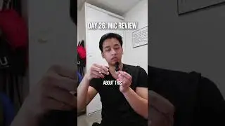 Lavalier Mic Product Review From Aliexpress: Day 26/30 of learning content creation