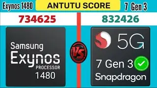 Samsung Exynos 1480 vs Snapdragon 7 Gen 3 | Processor Comparison