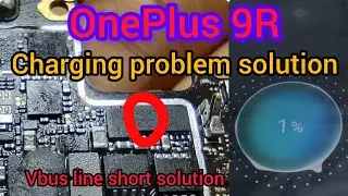 Oneplus 9r charging problem solution | Oneplus 9r vbus line short solution |@mobileservicingbangla