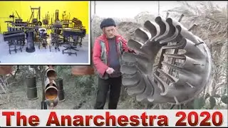 Crazy Musical Instrument Inventions Punk Invents 100's -The Anarchestra