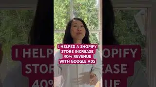 I helped a Shopify store increase 40% sales with Google ads. Here's what happened.