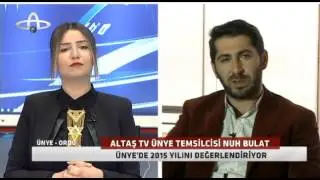 EKRAN GAZETESİ ÜNYE NUH BULAT 30 12 2015