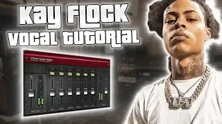 How To Mix DRILL Type VOCALS Like Kay Flock 🤩 NY Drill Vocals Tutorial Waves Preset