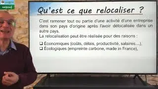 La Relocalisation