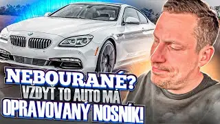 Opravovaný nosnik? Přitom prodávající tvrdil, že je vůz nehavarovaný! Prověření legendární BMW M6