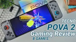 Tecno POVA 2 Gaming Review - 8 GAMES TESTED