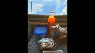 Поезд Воркута-Сосногорск. Ужин в вагоне.