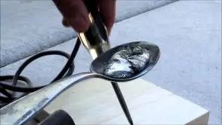 How to make a ring from melted pennies.