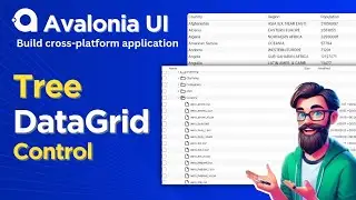 Avalonia Tutorial: TreeDataGrid in Avalonia UI | TreeDataGrid | Visual studio | C#