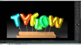 Основы TyFlow: 3 - надувание лого (Cloth)