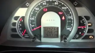 VW Fox Dash Warning Lights At Engine Start