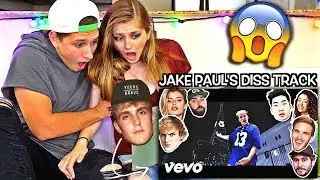 REACTING TO JAKE PAUL'S DISS TRACK!! (YOUTUBE STARS DISS TRACK)