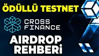 CrossFi Airdrop Ödüllü Testnet İşlemleri - Bedava MPX Coin Kazanma