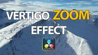 How to Create VERTIGO ZOOM (Dolly Zoom) Effect in DaVinci Resolve?