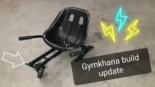 Hoverboard Gymkhana build update and scooter "mods"