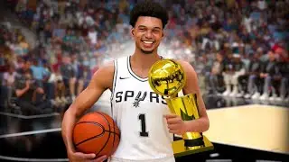 THIS 7’1 SPEEDBOOSTING CENTER BUILD CAN BREAK ANKLES, GET CONTACT DUNKS & GREEN FROM HALFCOURT! 2K24