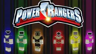 Power Rangers Sounds Mighty Morphin Power Rangers - Minecraft Skins