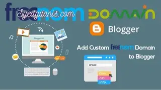 How to attach freenom domain with blogger